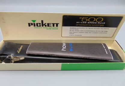Pickett All Metal Slide Rule 500 Hi Log Speed