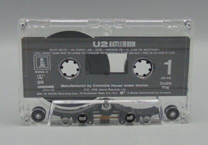 U2 Rattle and Hum (Audio Cassette, 1988) Island - Image 4