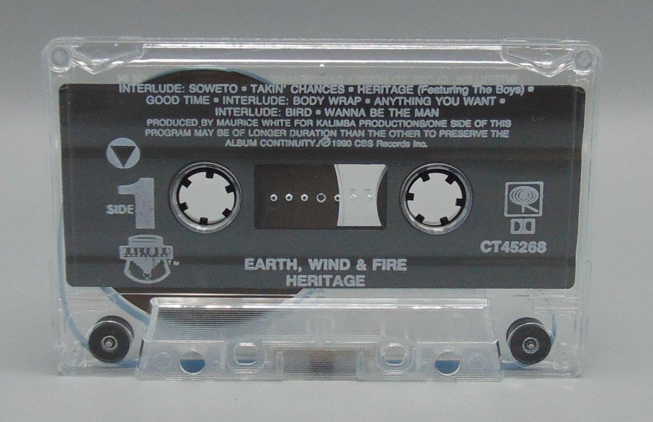 Earth, Wind & Fire Heritage (Audio Cassette, 1990) CBS