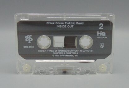 Chick Corea Elektric Band Inside Out (Audio Cassette, 1990) GRP - Image 3