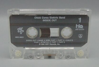 Chick Corea Elektric Band Inside Out (Audio Cassette, 1990) GRP - Image 4