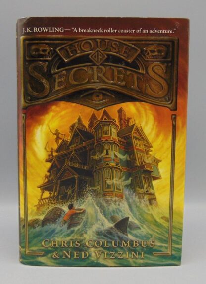 House of Secrets by Chris Columbus & Ned Vizzini Hardcover 1st HCDJ