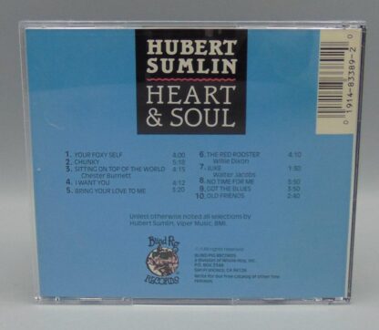 Hubert Sumlin With James Cotton & Little Mike And The Tornadoes Heart & Soul CD - Image 4