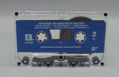 Michael Franks Blue Pacific (Audio Cassette, 1990) Columbia - Image 2