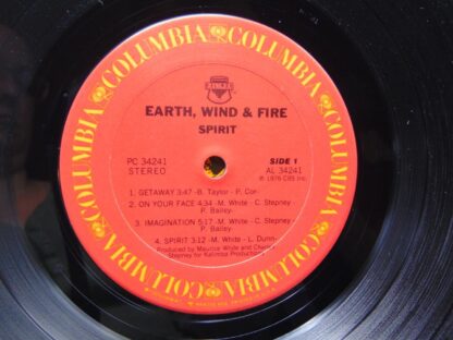 Earth, Wind & Fire Spirit Record Album LP Vinyl PC 34241 Columbia Records - Image 5