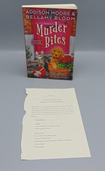 Country Cottage Mysteries Murder Bites Addison Moore Bellamy Bloom