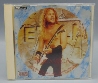 Metallica Interview Picture Disc Limited edition (CD, Baktabak) CBAK England