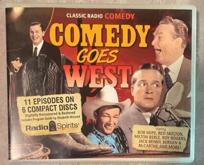 Classic Radio Comedy Comedy Goes West Radio Spirits 6 CD Set