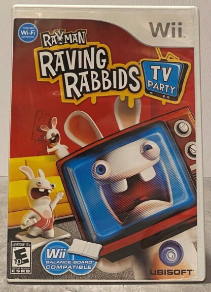 Rayman Raving Rabbids TV Party (Nintendo Wii, 2008)
