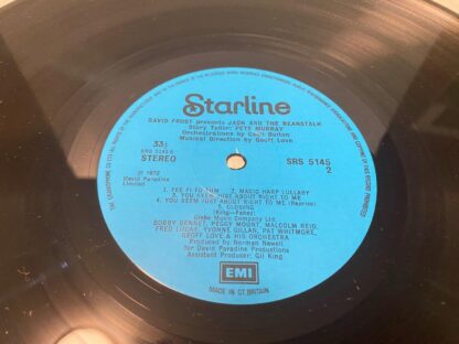 Starline David Frost Presents Jack And The Beanstalk (EMI Records, 1972) SRS 5145 Vinyl LP - Image 2