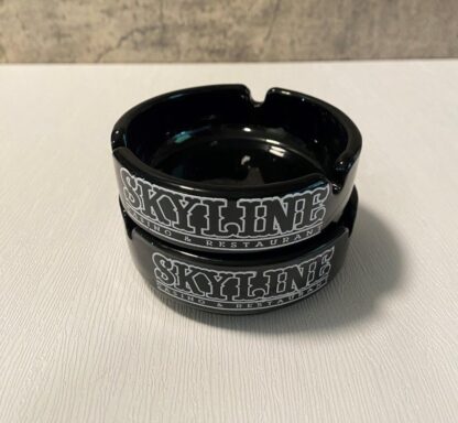 Lot of 2 Vintage Skyline Casino & Restaurant Henderson, Nevada Ashtray