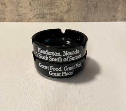Lot of 2 Vintage Skyline Casino & Restaurant Henderson, Nevada Ashtray - Image 3