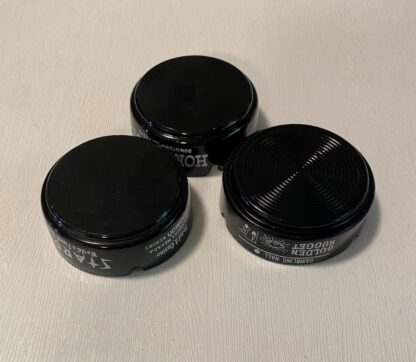 Lot of 3 Vintage Las Vegas, Nevada Casino Glass Ashtrays Binion's Horseshoe Golden Nugget and Stardust Resort Hotel - Image 2
