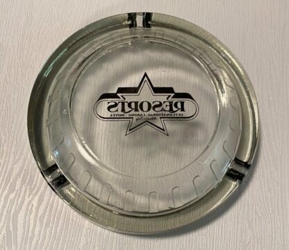 RARE Vintage Resort's International Casino & Hotel Atlantic City, NJ Glass Ashtray - Image 2