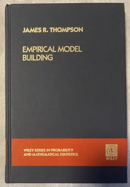 Empirical Model Building Thompson Wiley Series HC 1989 Signed 1st Ed