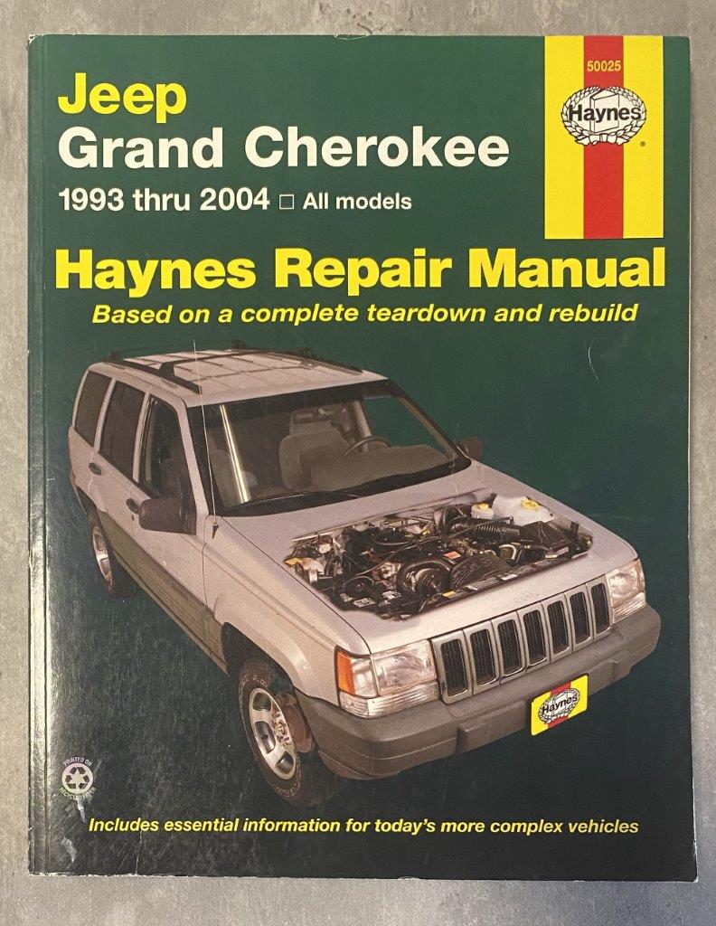 Jeep Grand Cherokee Haynes Repair Manual 1993-2004 50025