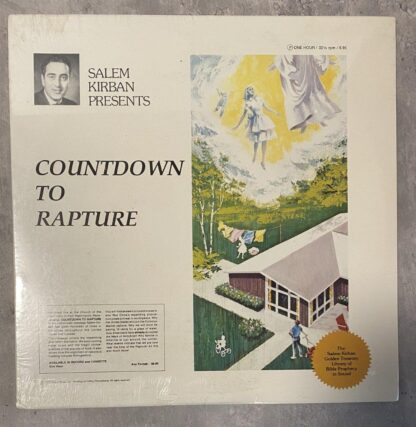 Salem Kirban Countdown to Rapture (LP, 1975) Apocalypse