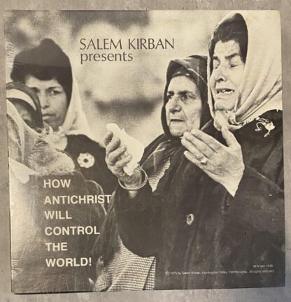 Salem Kirban Presents How Antichrist Will Control the World (LP, 1975) Apocalypse Rapture - Image 2