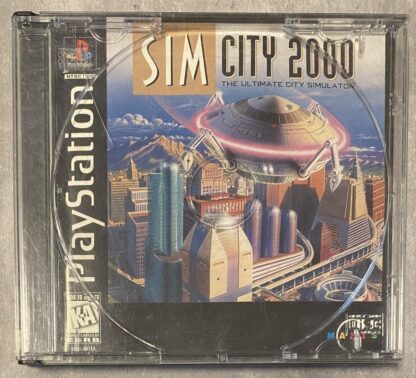Sim City 2000 for PS1 (PlayStation, 2000) EA Games COMLPETE
