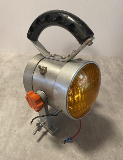 Julian McDermott Model A-45-DRD Handlight Spotlight or Flashing Red/Amber Warning NO BATTERY - Image 2