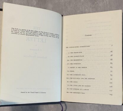 International Collectors Library The Scarlet Letter Nathaniel Hawthorne William Morris Binding - Image 2